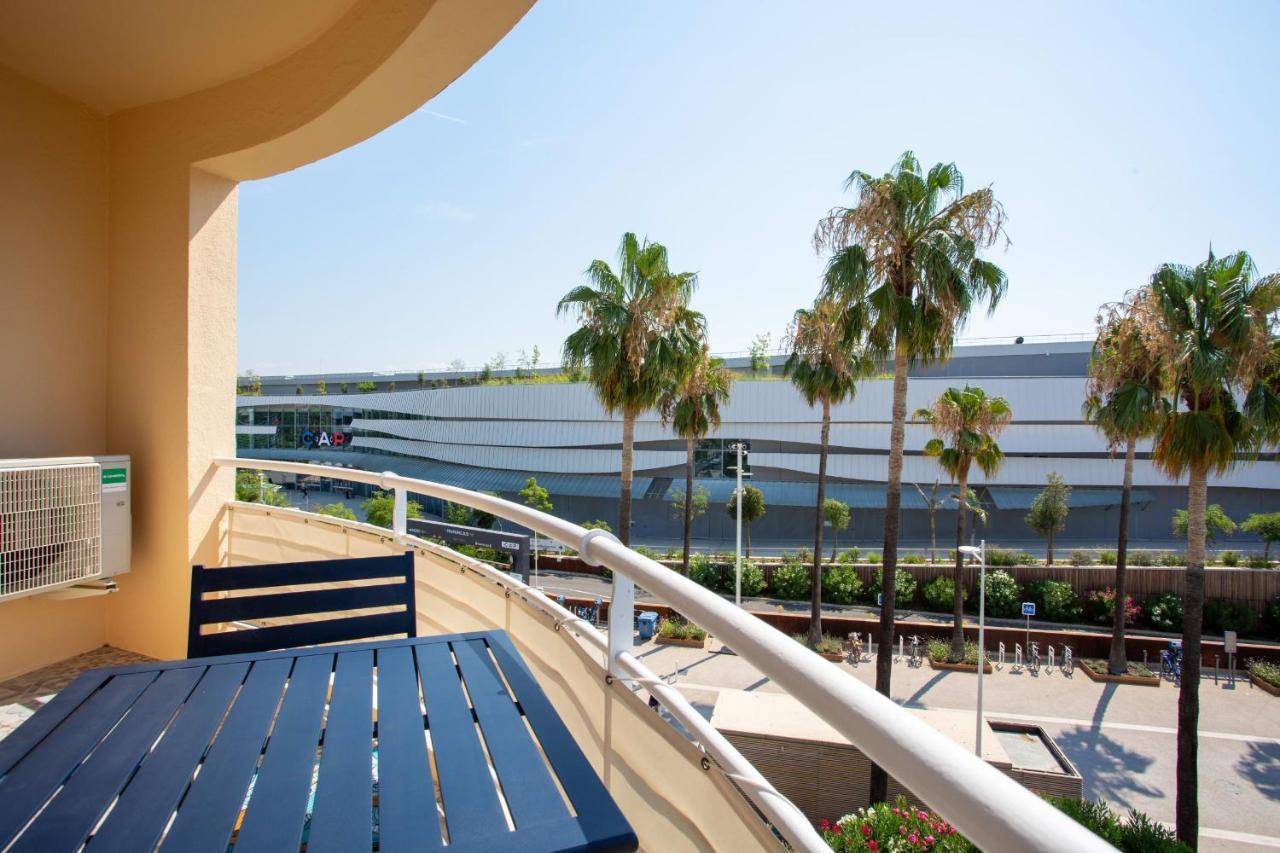 Apartment T2 Air-Conditioned Sea View Saint-Laurent-du-Var Esterno foto