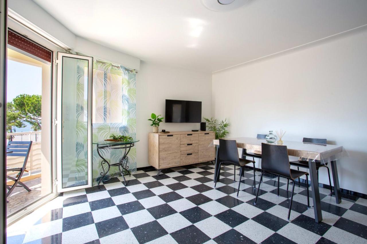 Apartment T2 Air-Conditioned Sea View Saint-Laurent-du-Var Esterno foto