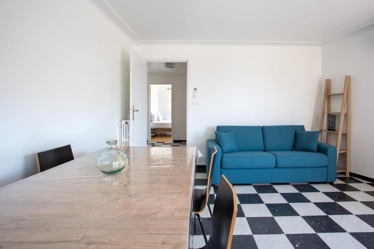 Apartment T2 Air-Conditioned Sea View Saint-Laurent-du-Var Esterno foto