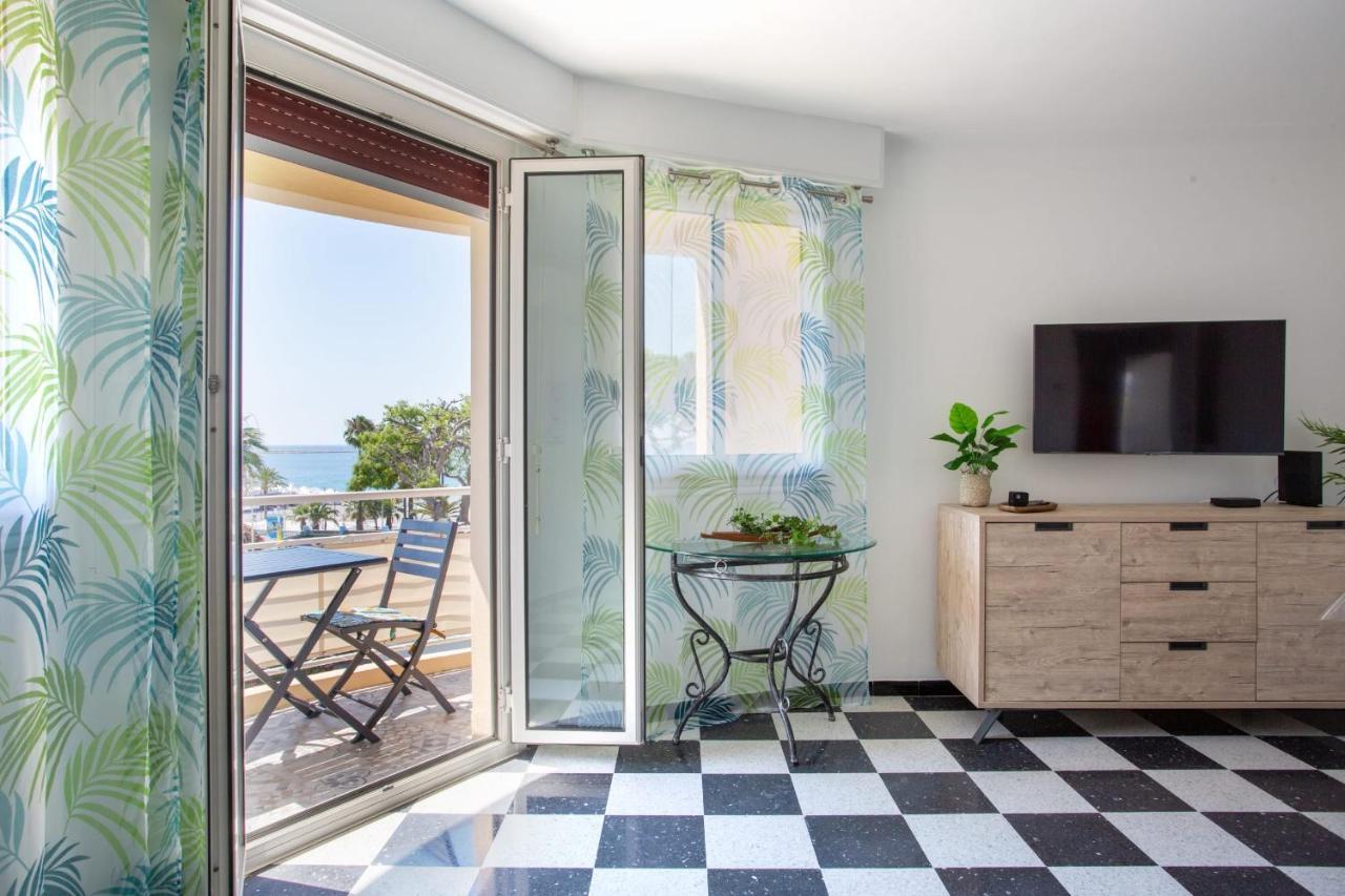 Apartment T2 Air-Conditioned Sea View Saint-Laurent-du-Var Esterno foto