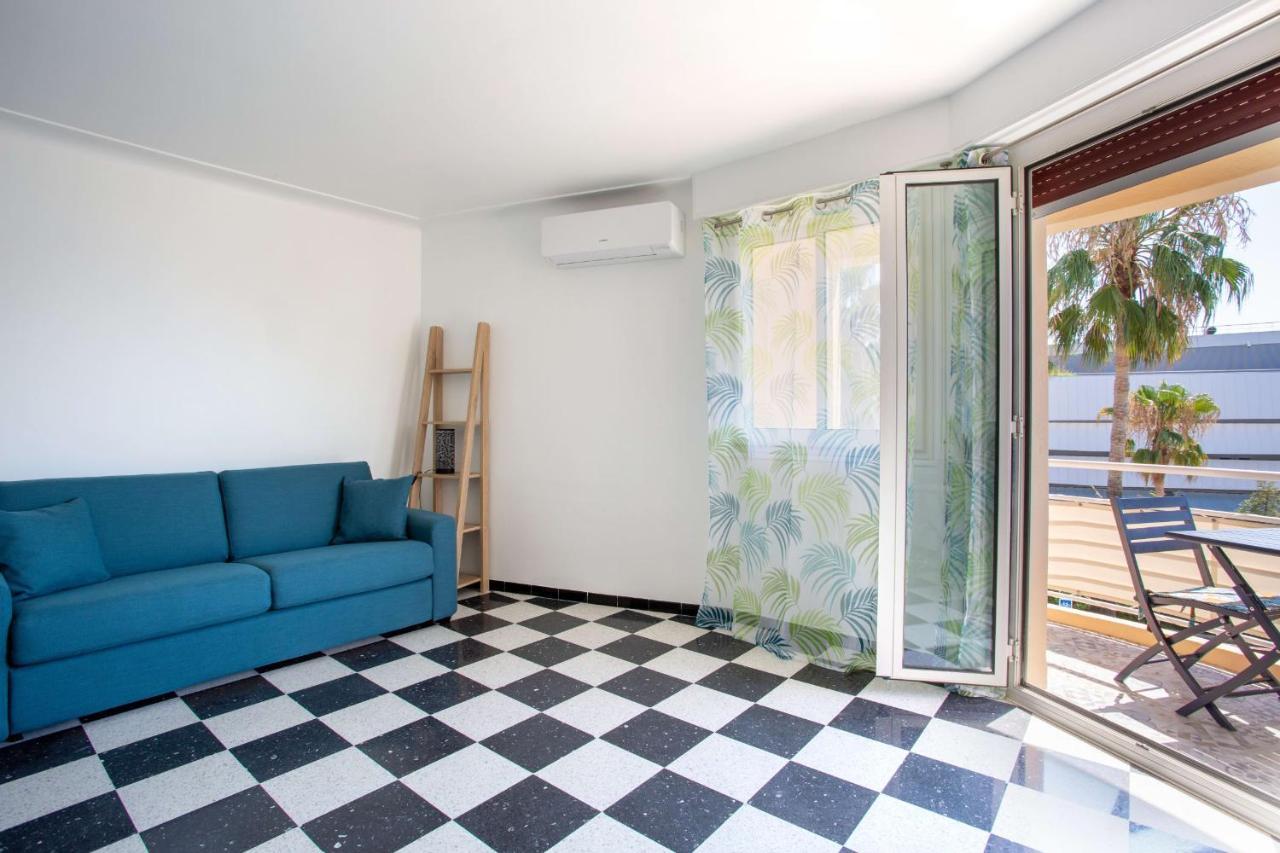 Apartment T2 Air-Conditioned Sea View Saint-Laurent-du-Var Esterno foto