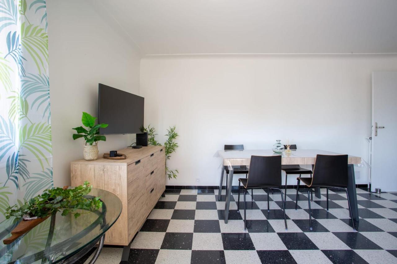 Apartment T2 Air-Conditioned Sea View Saint-Laurent-du-Var Esterno foto