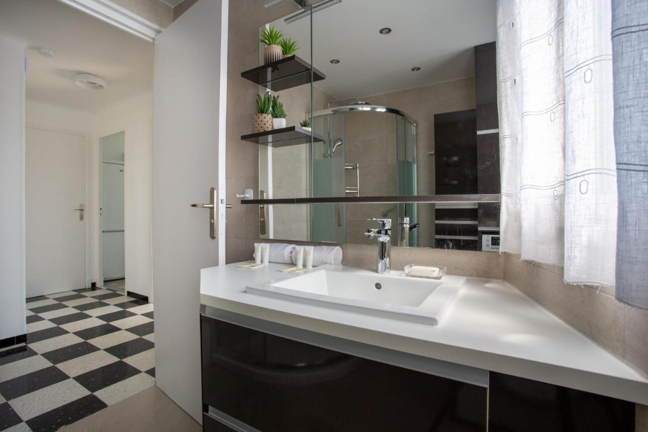 Apartment T2 Air-Conditioned Sea View Saint-Laurent-du-Var Esterno foto