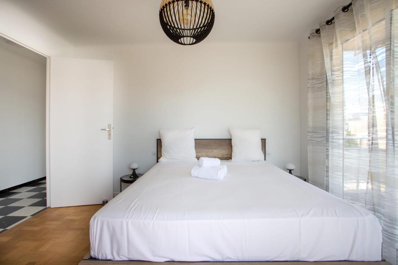 Apartment T2 Air-Conditioned Sea View Saint-Laurent-du-Var Esterno foto