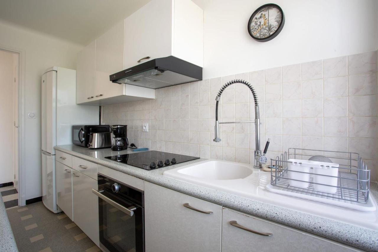 Apartment T2 Air-Conditioned Sea View Saint-Laurent-du-Var Esterno foto